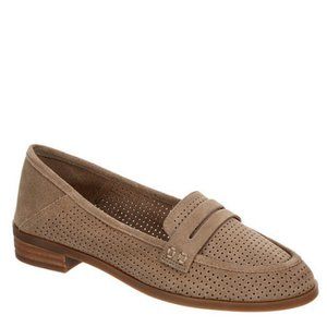 Lucky Brand Caylon Suede Tan Loafers